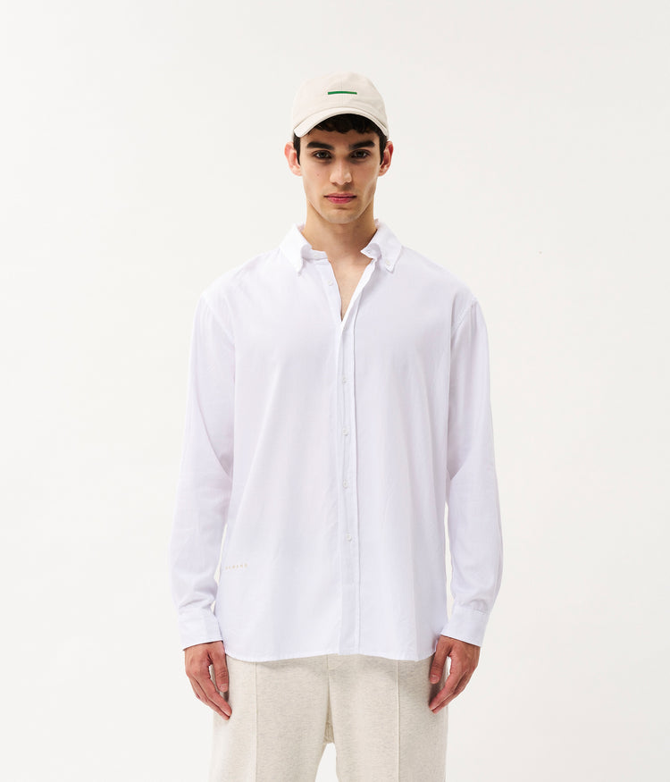 Tate smoking shirt | white