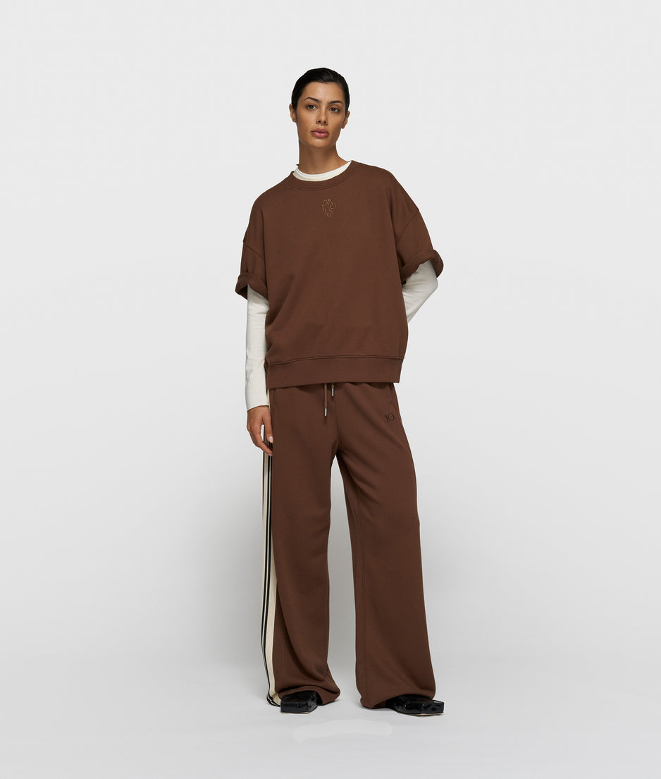 western jogger tape | dark truffle