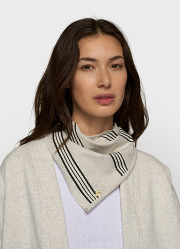 bandana stripes | soft white melee