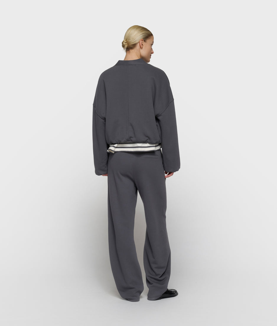 Wendbarer Cardigan aus Baumwolle | steel blue