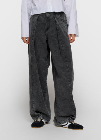 Denim Jogginghose 