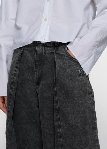 Denim Jogginghose 
