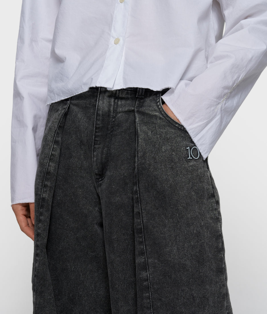Denim Jogginghose 