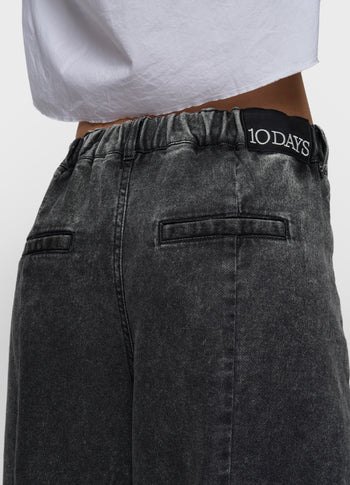 Denim Jogginghose 