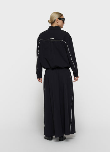 travel blouse jacket | black
