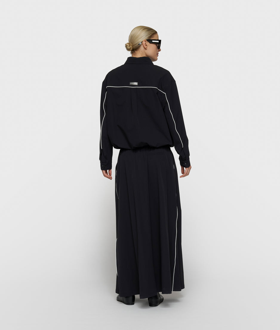 travel blouse jacket | black