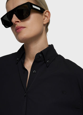 travel blouse jacket | black