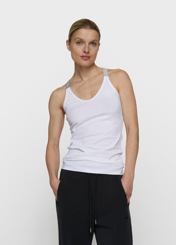 THE WRAPPER LUREX | white