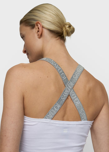 THE WRAPPER LUREX | white