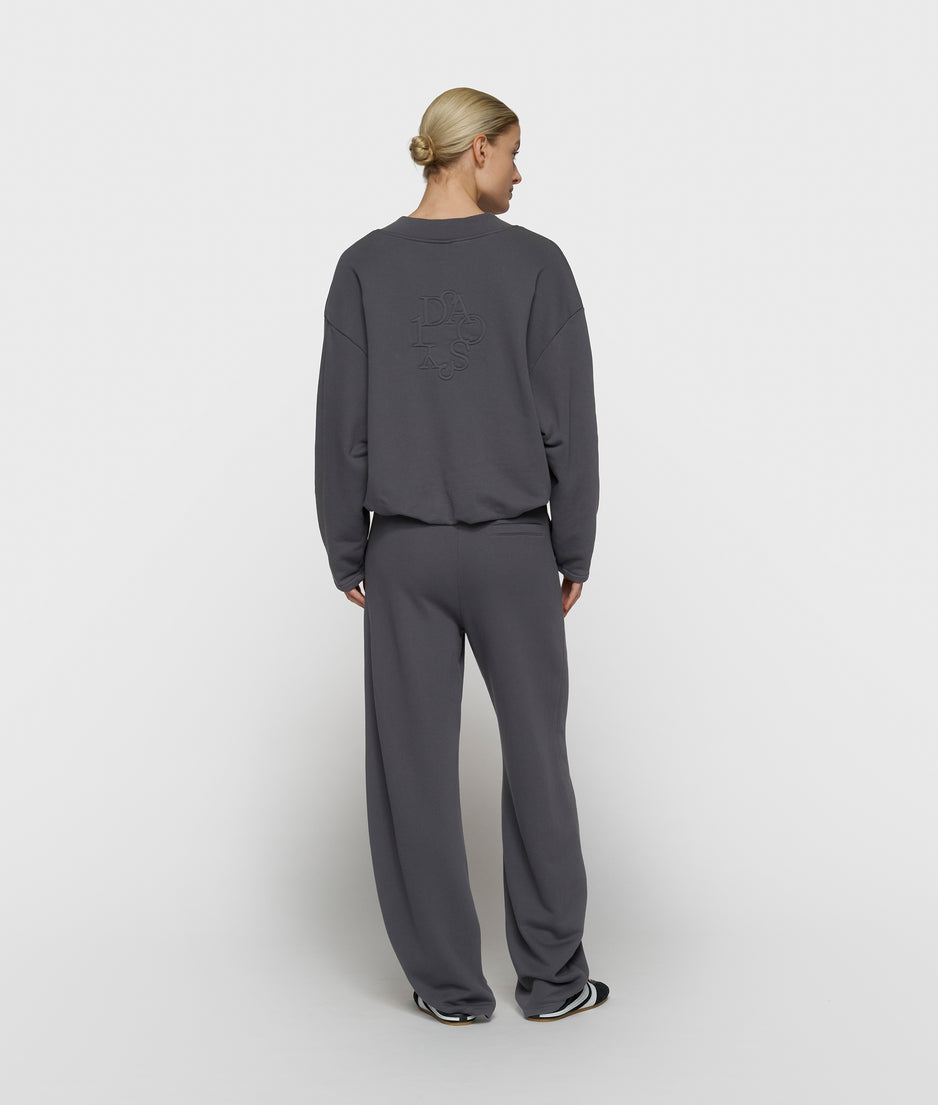 Banana Hose aus Baumwolle | steel blue
