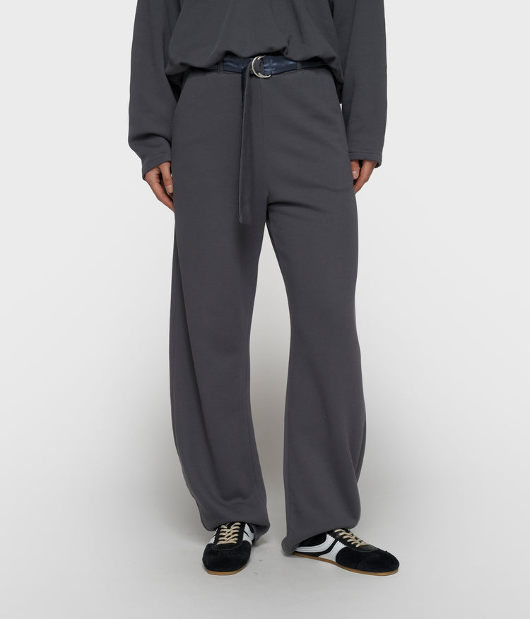 Banana Hose aus Baumwolle | steel blue