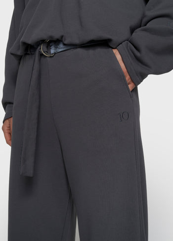 Banana Hose aus Baumwolle | steel blue