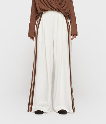 wide pants tape | ecru
