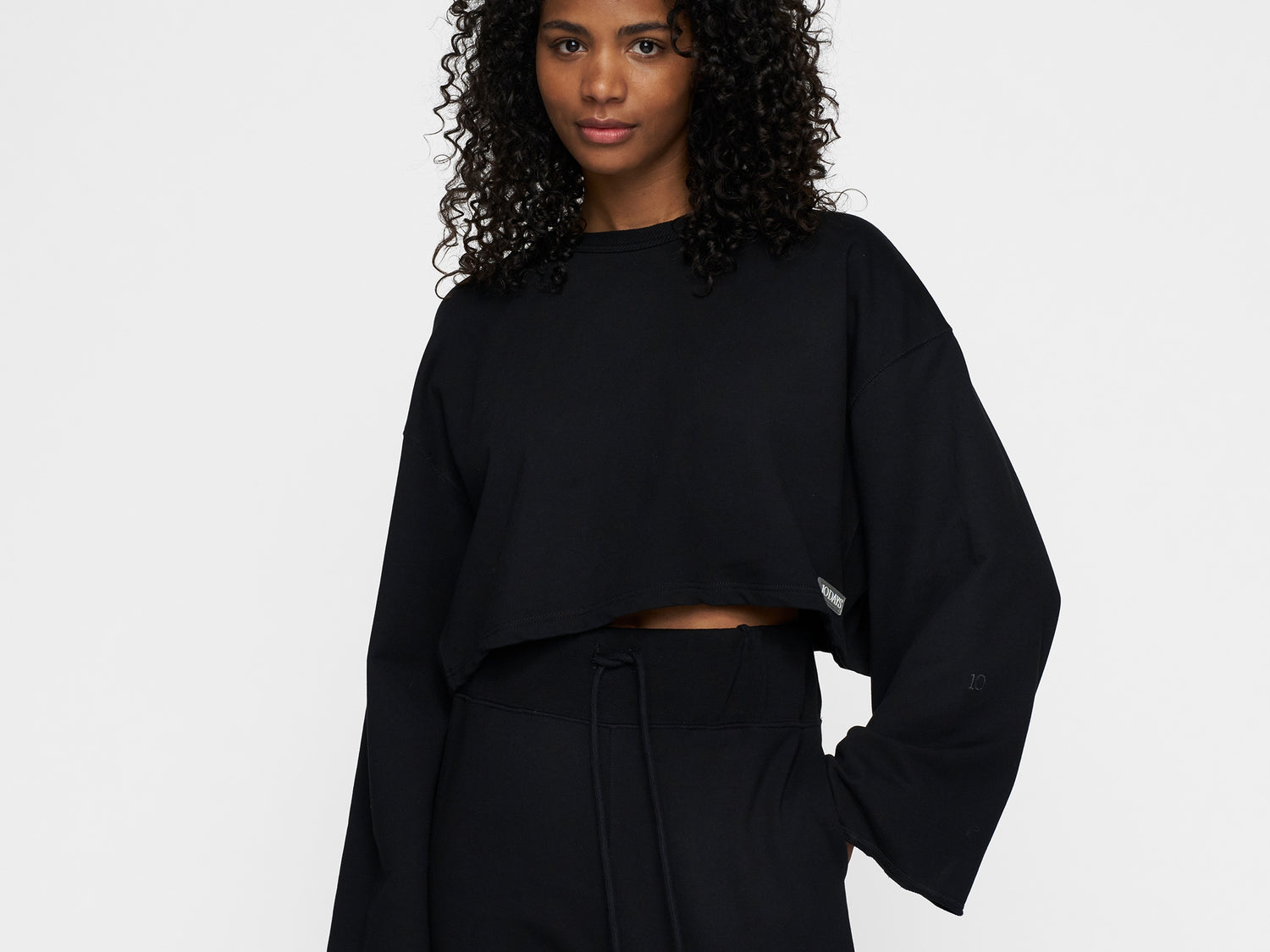kimono sweater | black