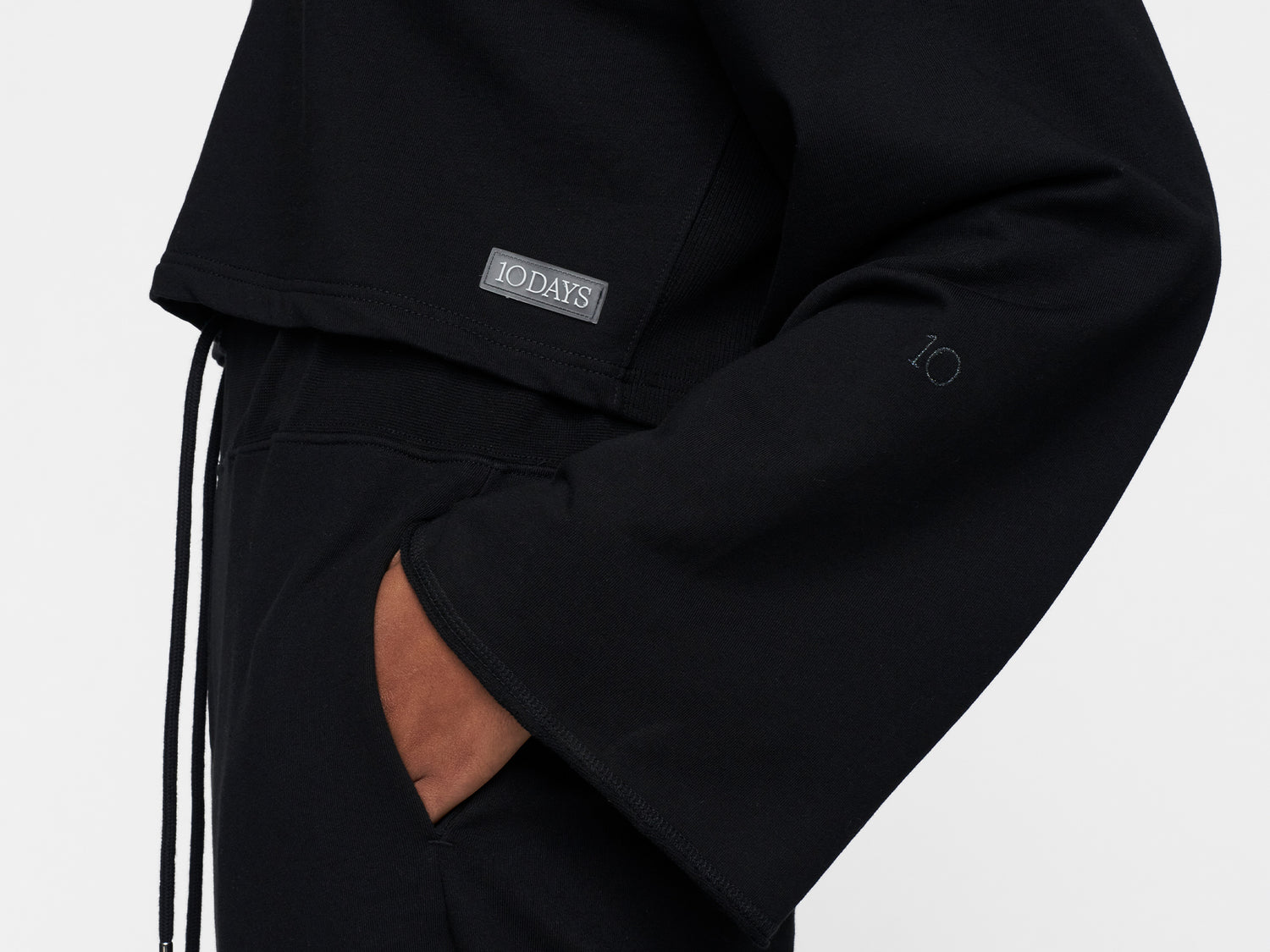 kimono sweater | black