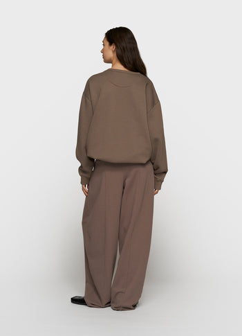 statement sweater logo | moonrock