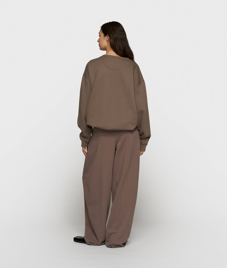 statement sweater logo | moonrock