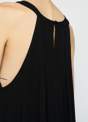 smoking dress | black
