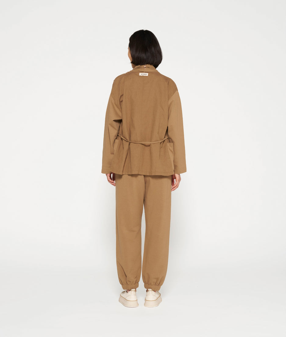wellness jacket | cedar brown