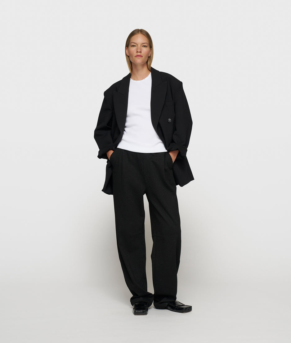 tank top pearls | white