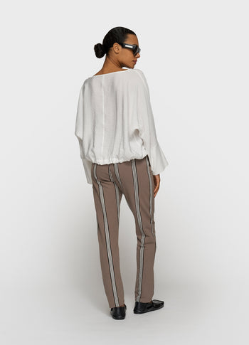 batwing top | ecru