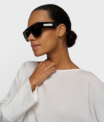 batwing top | ecru