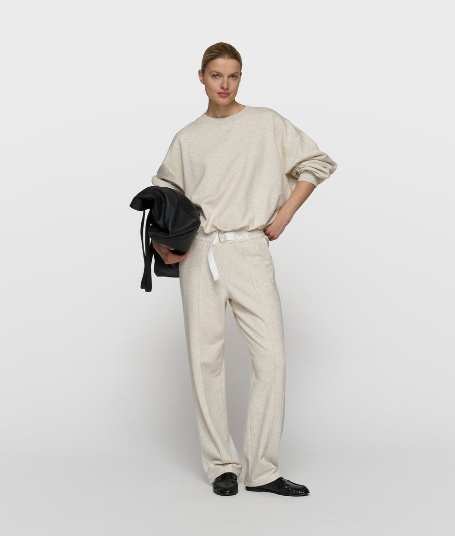 10DAYS Sweater | soft white melee