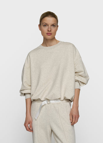 10DAYS Sweater | soft white melee