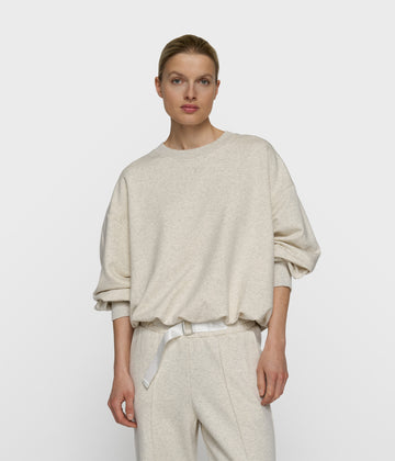 10DAYS Sweater | soft white melee