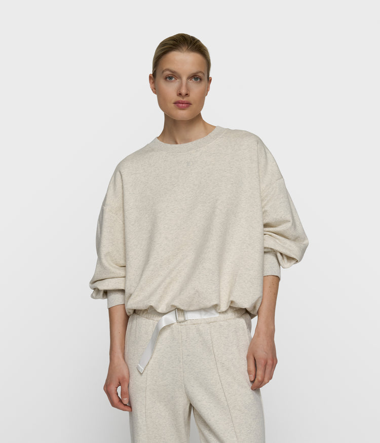 10DAYS Sweater | soft white melee