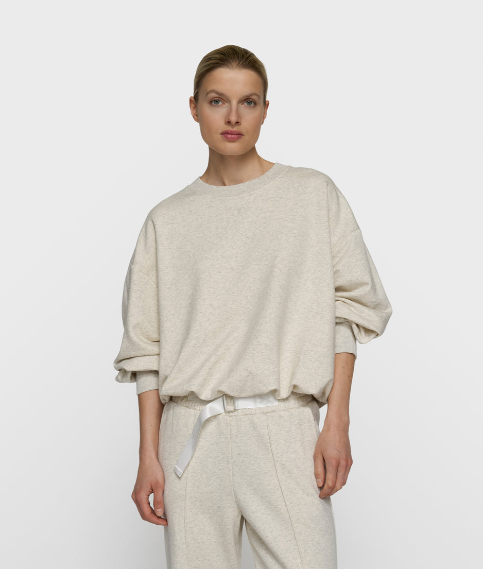 10DAYS Sweater | soft white melee