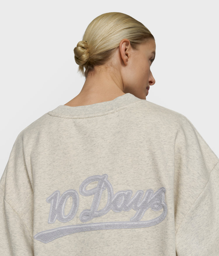 10DAYS Sweater | soft white melee