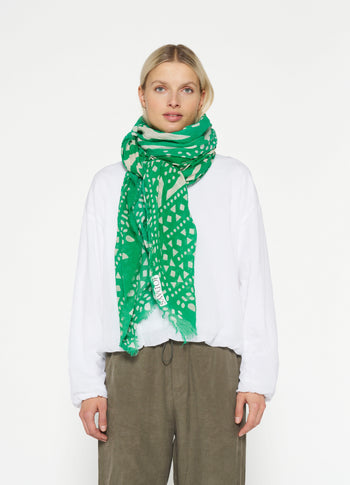 scarf batik | apple green