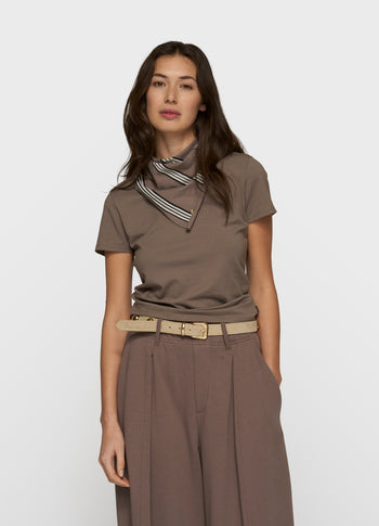 slim short sleeve tee | moonrock