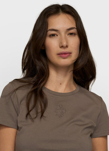 slim short sleeve tee | moonrock