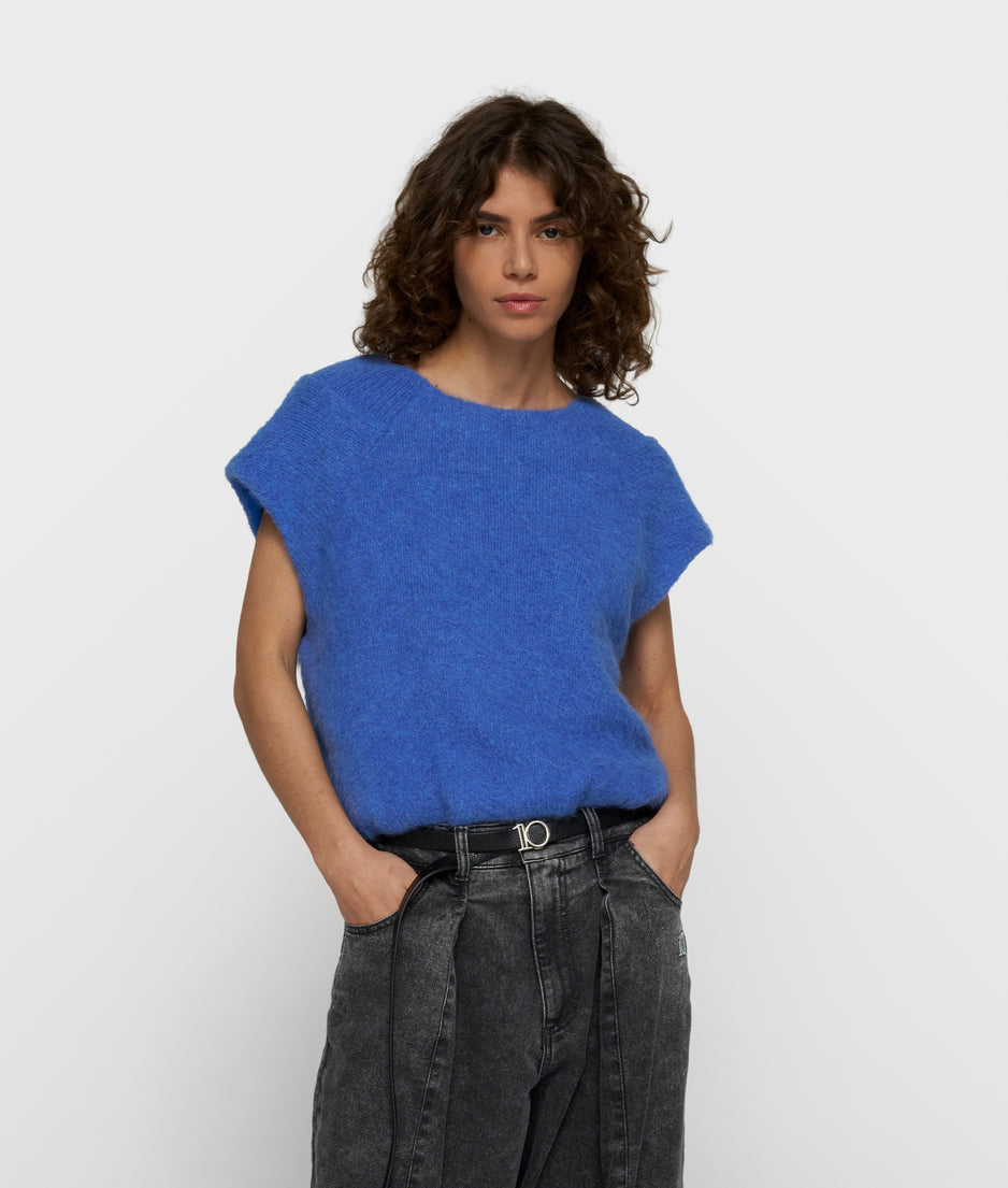 Balloon Stricktop | ultramarine