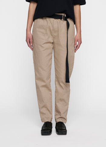 belted pants jog denim | rope