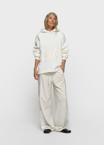 western jogger fleece | soft white melee