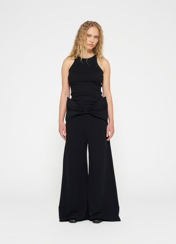 tank top pearl | black