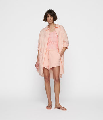easy shorts | peach