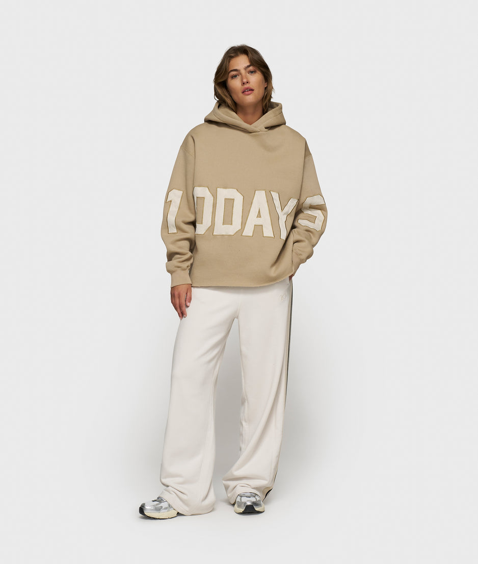statement logo hoodie | earth