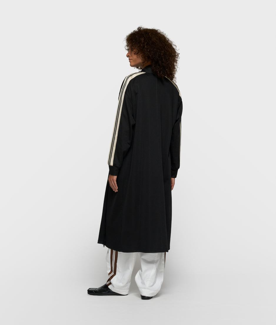 long track jacket | black