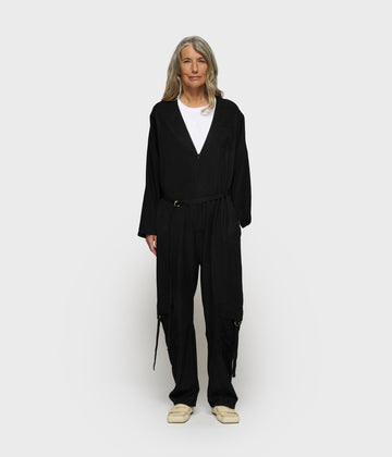 comfort jumpsuit tencel | black