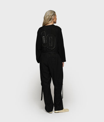 comfort jumpsuit tencel | black