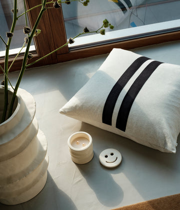 THE PILLOW COVER | soft white melee