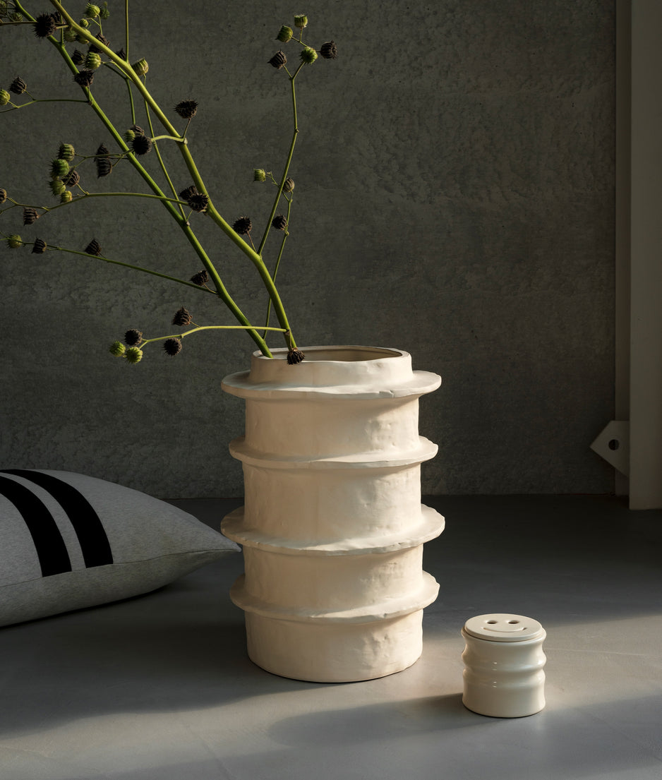 Flower pot 03 M Molly 46,5CM | soft beige