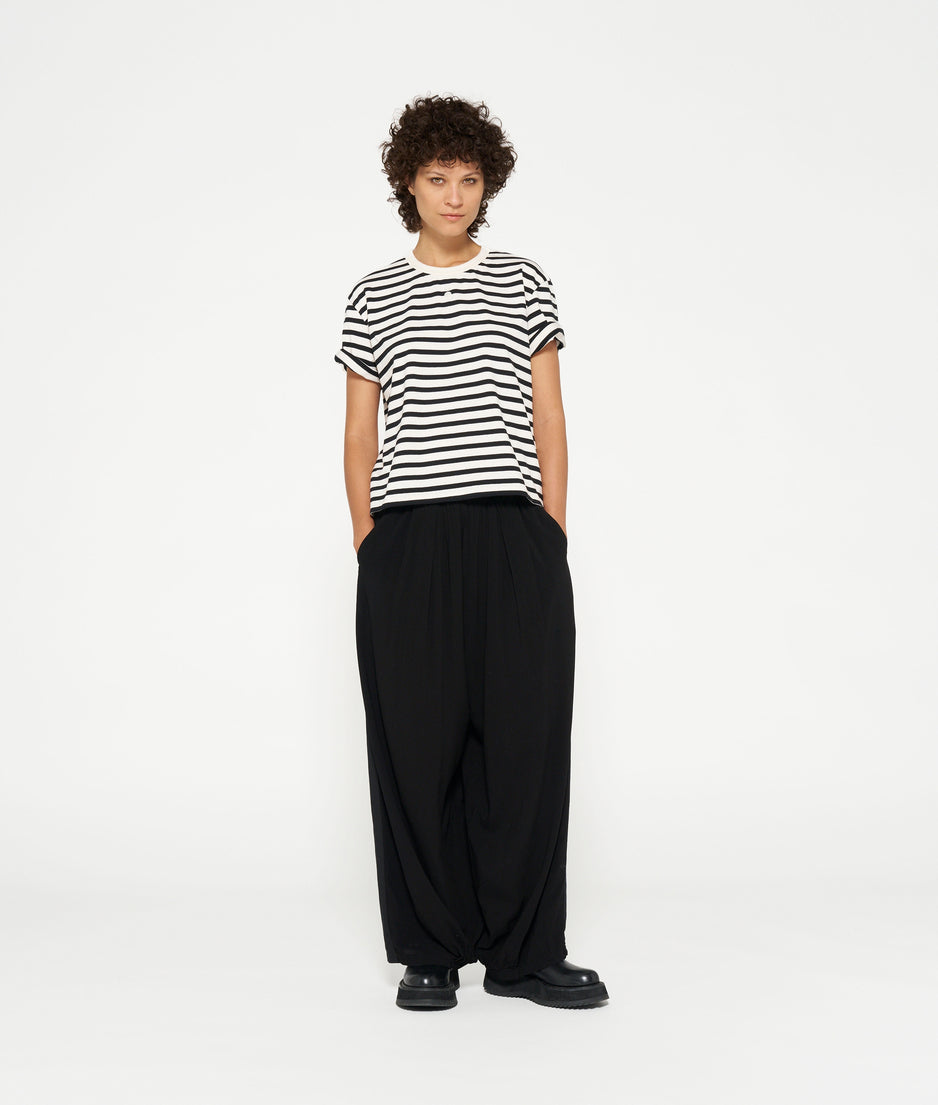 flowy pants | black