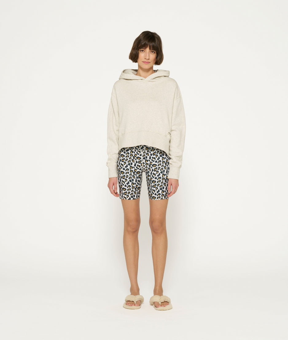 cycling shorts leopard | bone