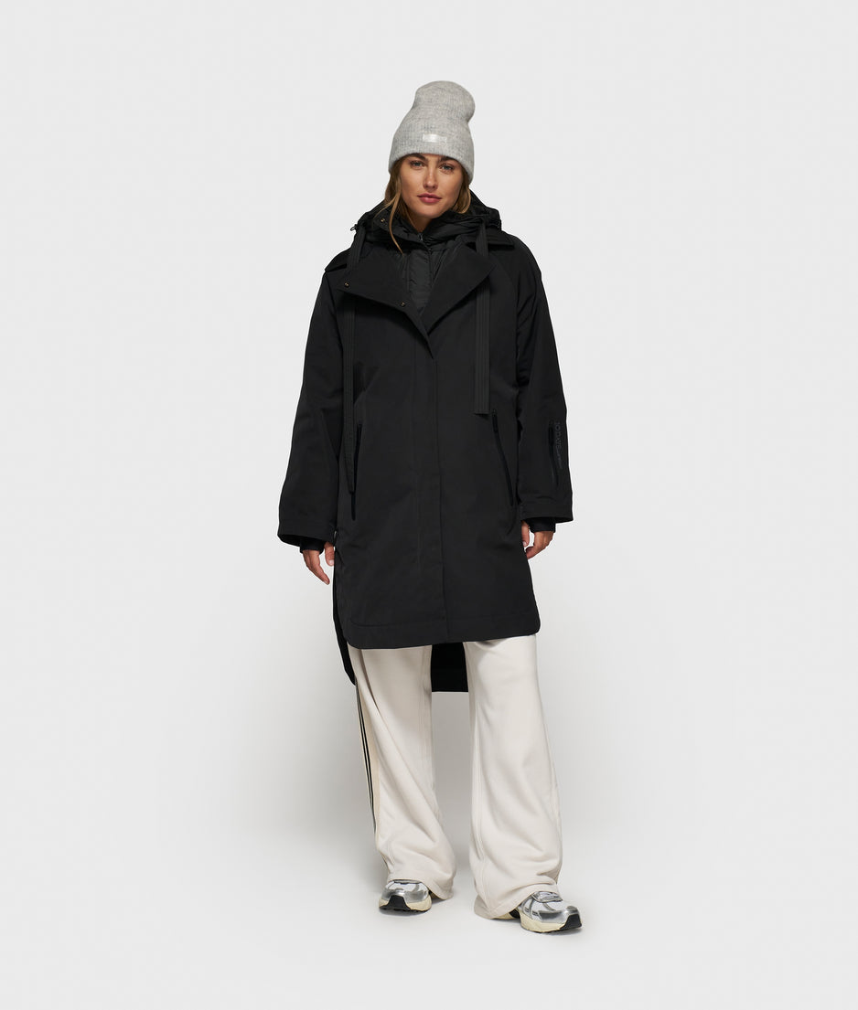 the cool coat | black