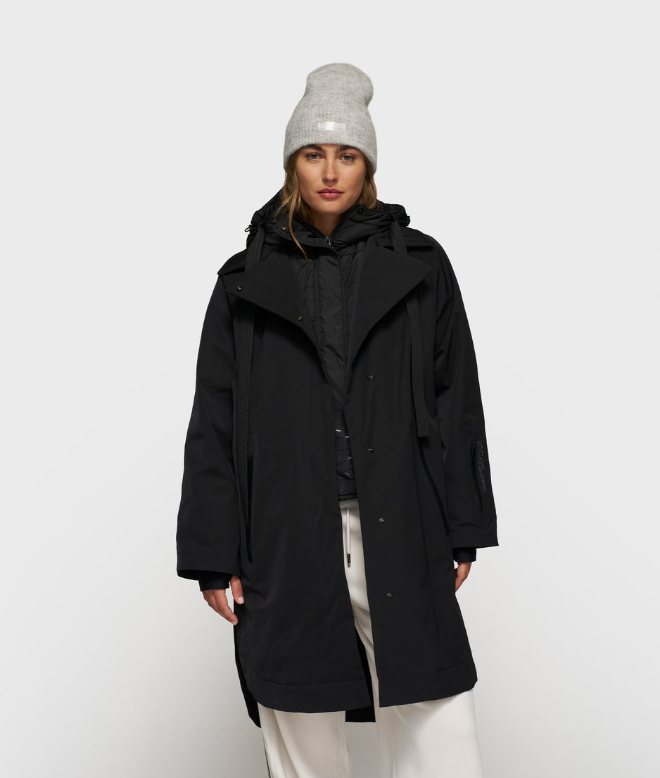 the cool coat | black